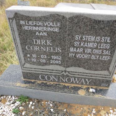 CONNOWAY Dirk Cornelis 1952-2005
