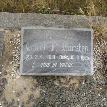 CARSTEN Carel P. 1900-1965