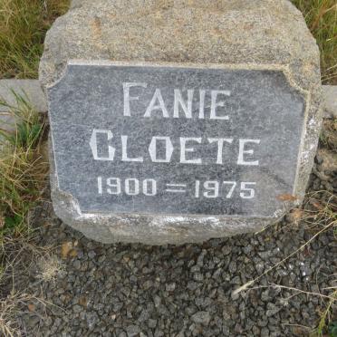CLOETE Fanie 1900-1975