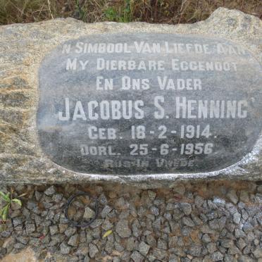 HENNING Jacobus S. 1914-1956