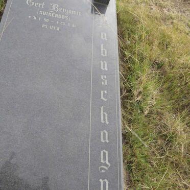 LABUSCHAGNE Gert Benjamin 1950-1986
