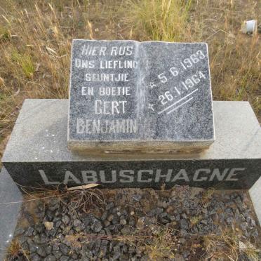 LABUSCHAGNE Gert Benjamin 1963-1964