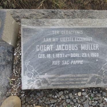 MULLER Coert Jacobus 1897-1960