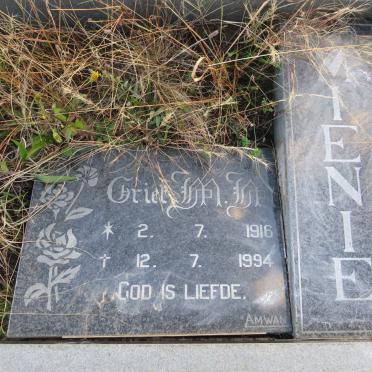 MIENIE Griet M.M. 1916-1994