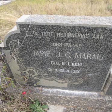 MARAIS Japie J.C. 1894-1966