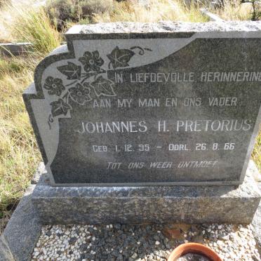 PRETORIUS Johannes H. 1895-1966