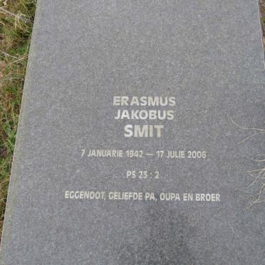 SMIT Erasmus Jakobus 1942-2006