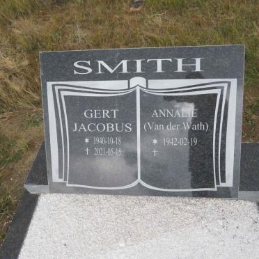SMITH Gert Jacobus 1940-2021 & Annalie VAN DER WATH 1942-