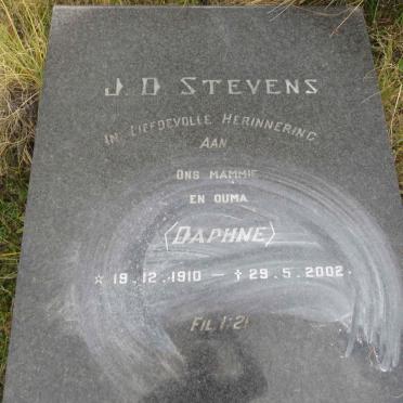 STEVENS J.D. 1910-2002