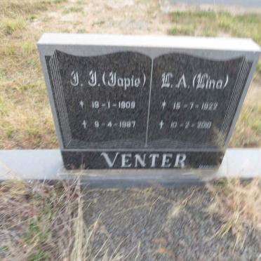 VENTER J.J. 1909-1987 & L.A. 1922-20??