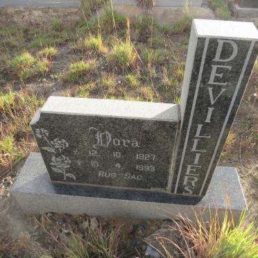 VILLIERS Dora, de 1927-1993