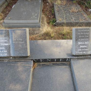 VENTER Albertus Stephanus Bekker 1903-1981 & Engela Anna Johanna ERASMUS 1906-1995  