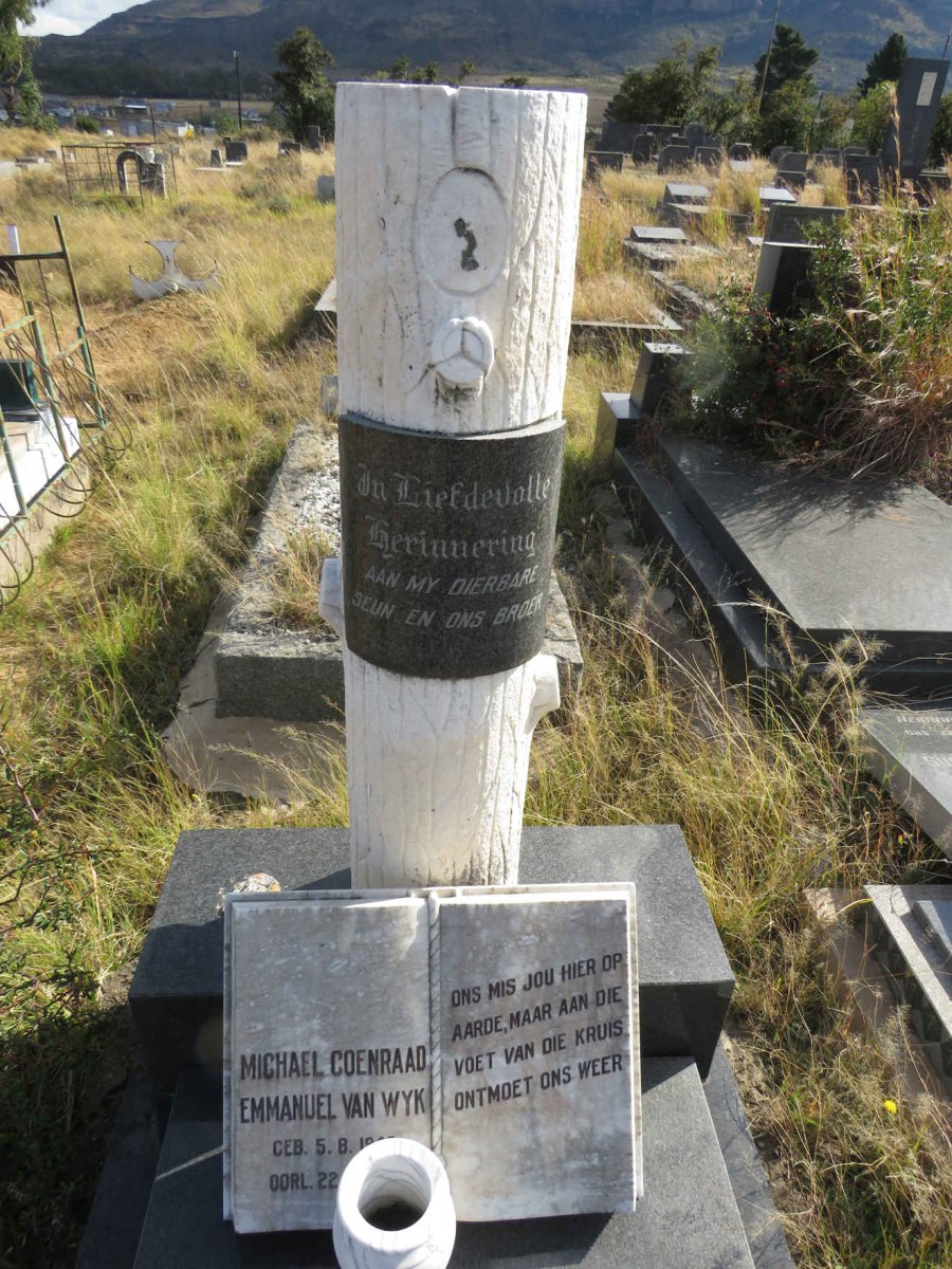 WYK Michael Coenraad Emmanuel, van 1948-1968_1