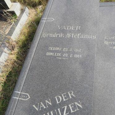 WESTHUIZEN Hendrik Stefanus, van der 1916-1984 & Christina Elizabeth 1920-1981_1
