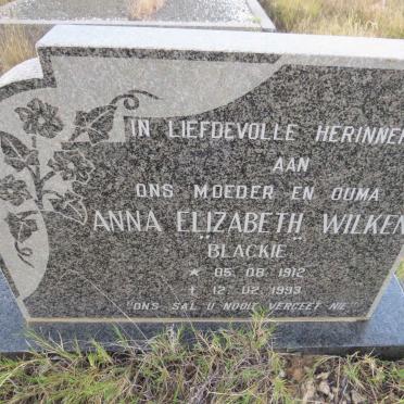 WILKEN Anna Elizabeth 1912-1993
