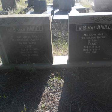 ANDEL Jan, v.B van 1879-1953 &amp; Elsie 1888-1978