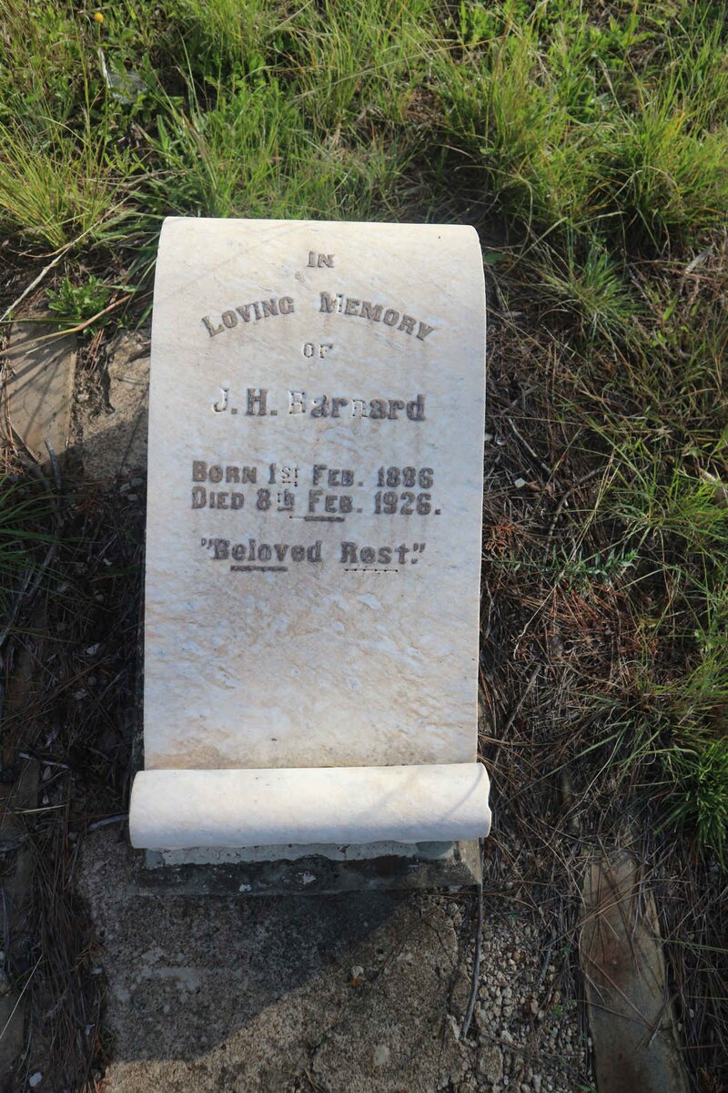 BARNARD J.H. 1886-1926