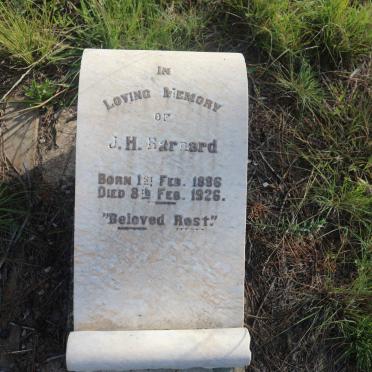 BARNARD J.H. 1886-1926