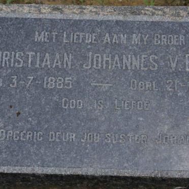 BILJON Christiaan Johannes, v. 1885-1951