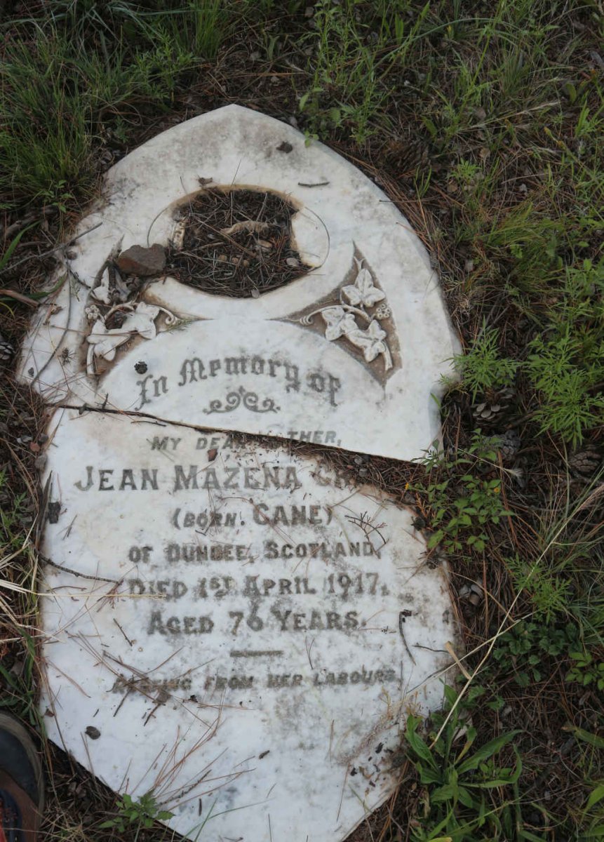 CRANE Jean Mazena nee CANE -1917