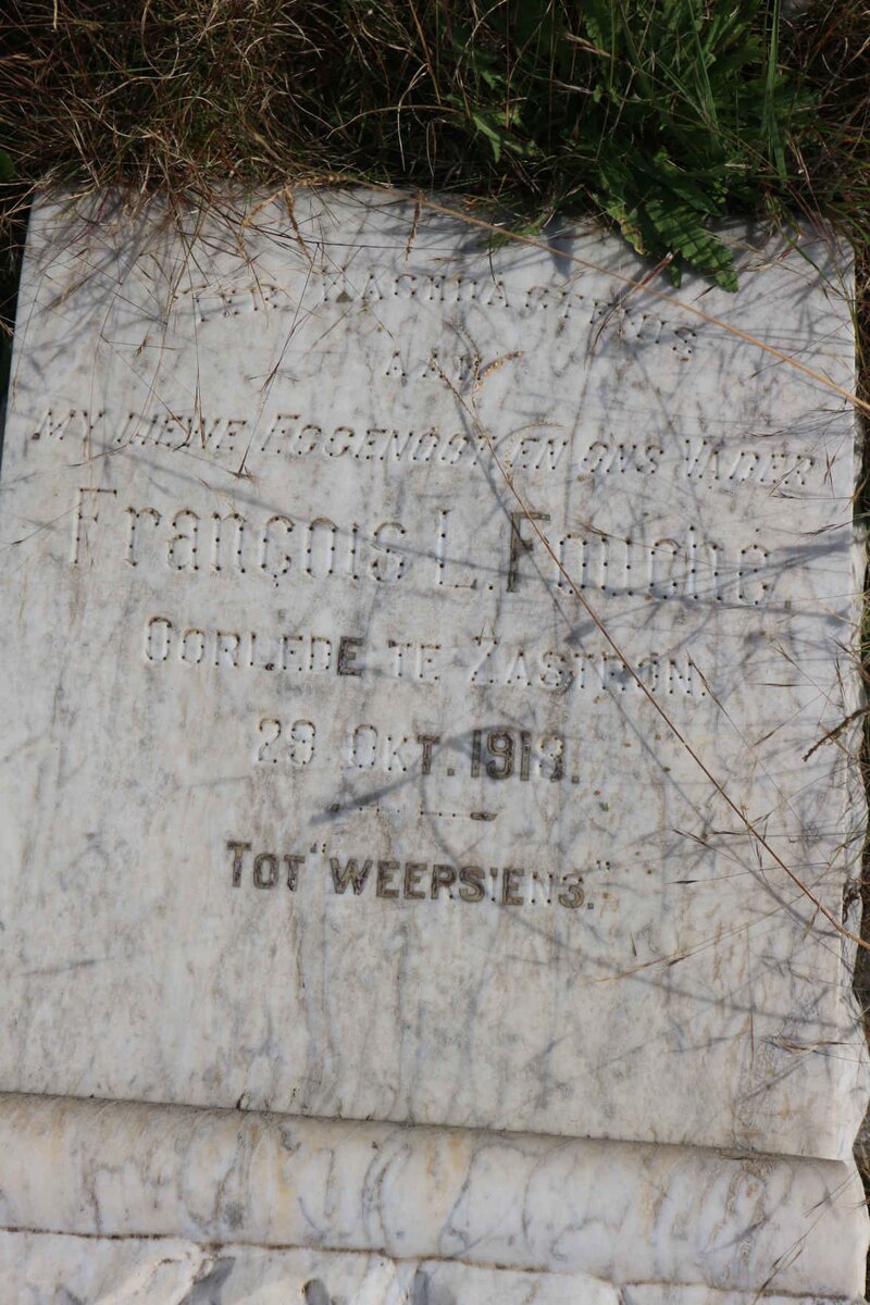 FOUCHE Francois L. -1918