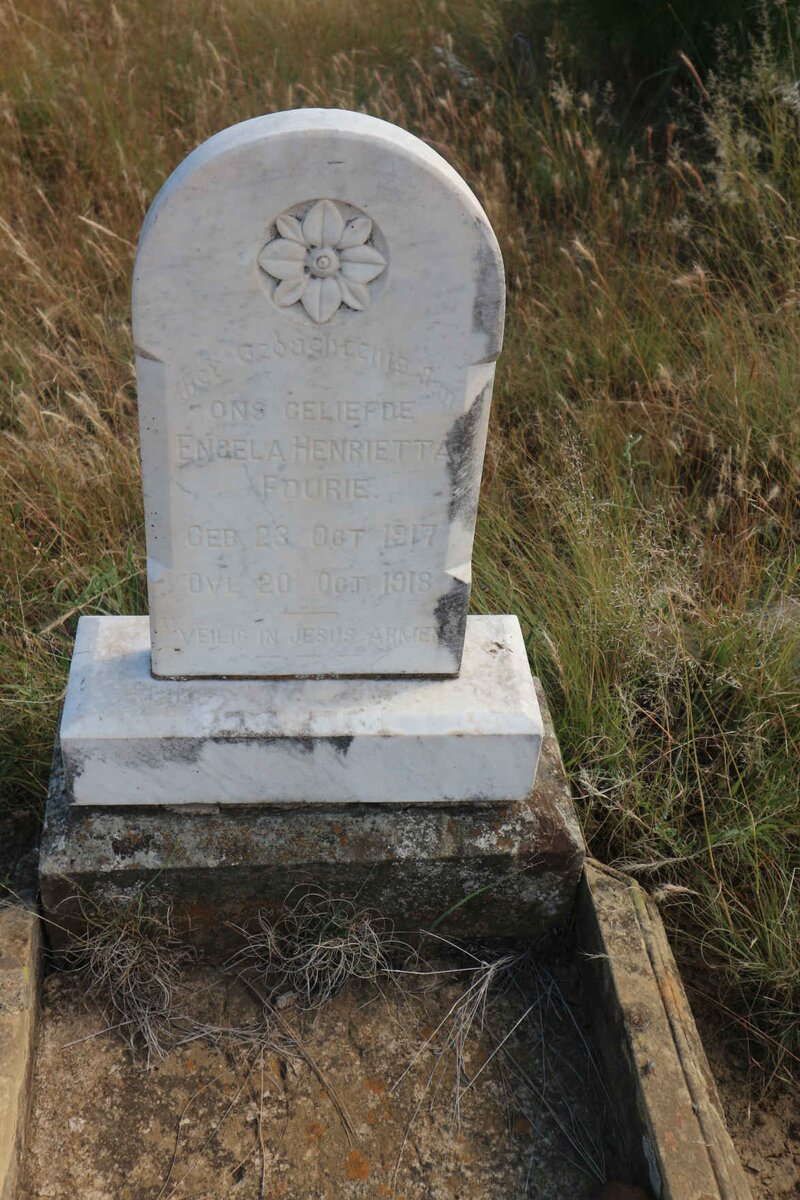 FOURIE Engela Henrietta 1917-1918