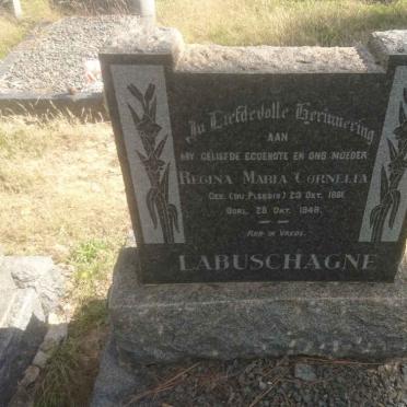 LABUSCHAGNE Regina Maria Cornelia nee DU PLESSIS 1881-1948