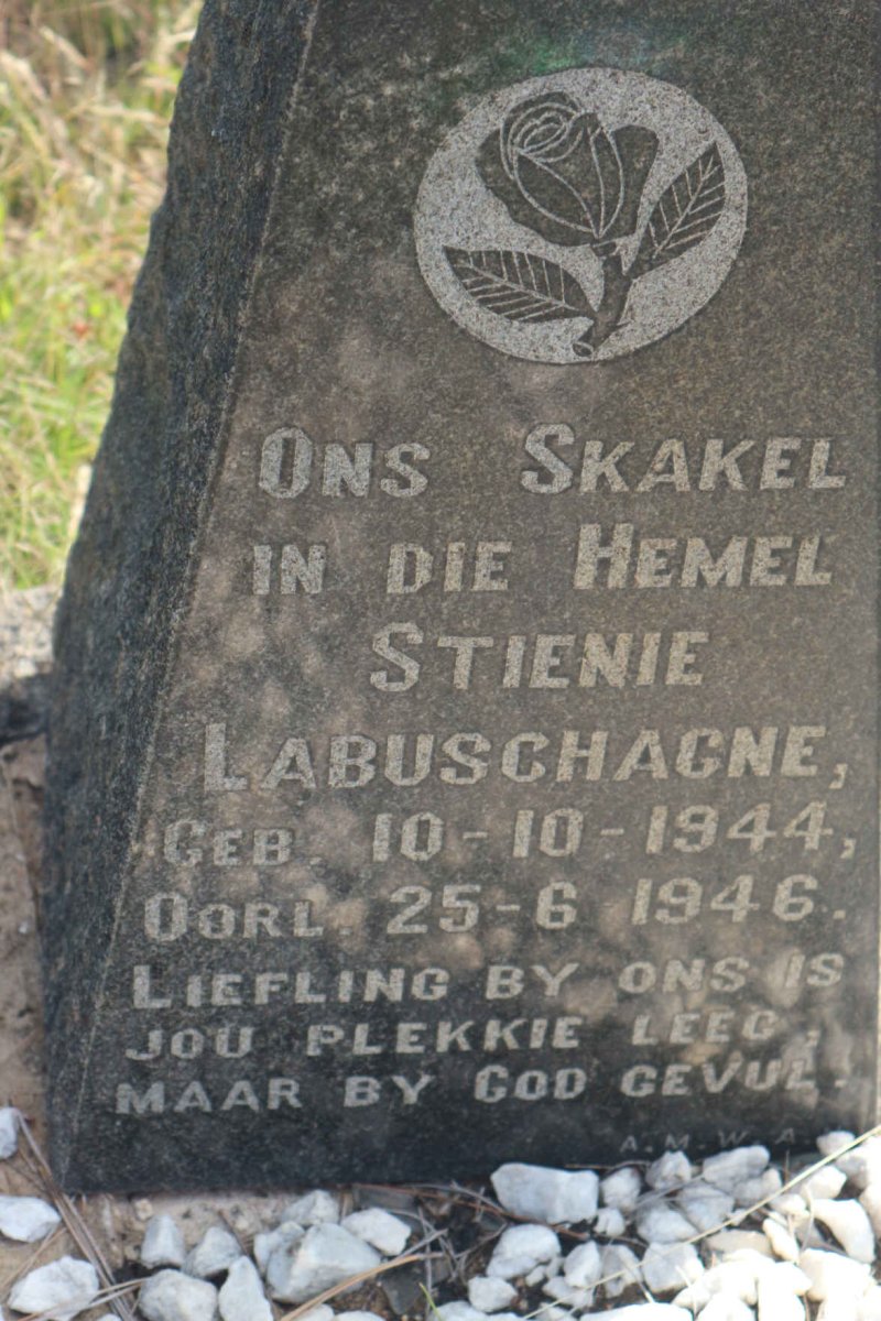 LABUSCHAGNE Stienie 1944-1946