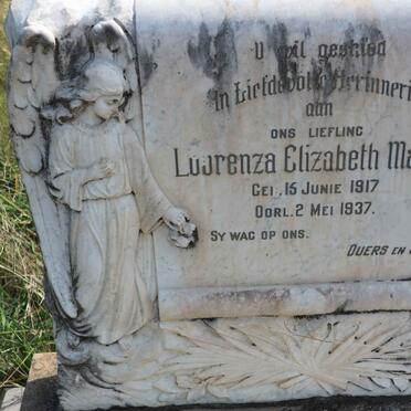 MALAN Lourenza Elizabeth 1917-1937