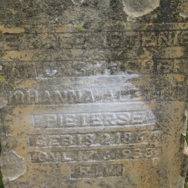 PIETERSE Johanna Aletta 1866-1953