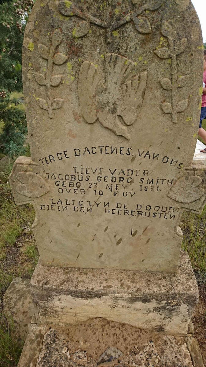 SMITH Jacobus Georg 1836-