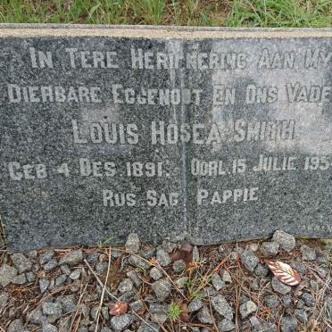 SMITH Louis Hosea 1891-1954