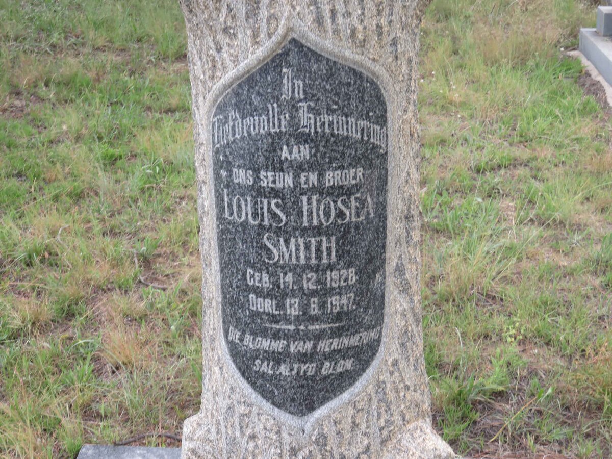 SMITH Louis Hosea 1928-1947