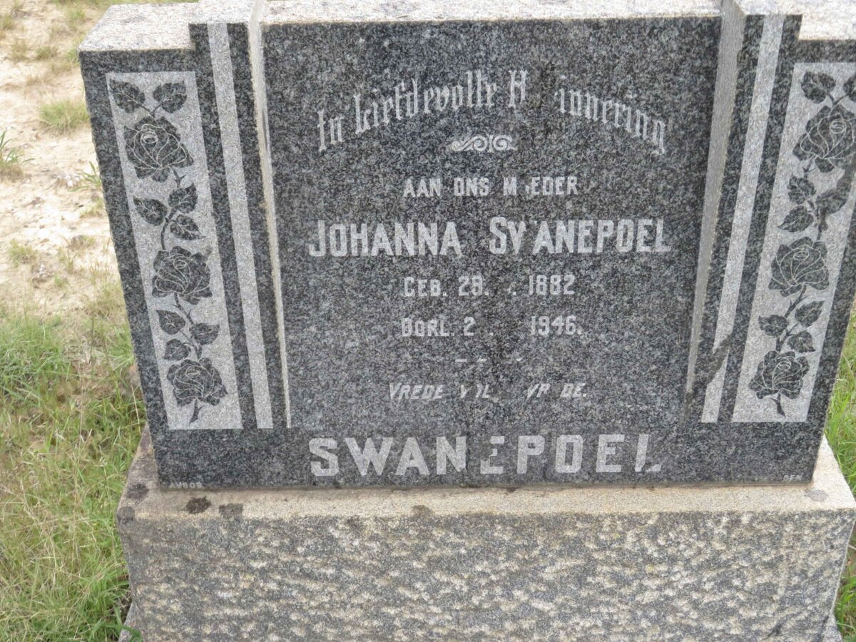 SWANEPOEL Johanna 1882-1946