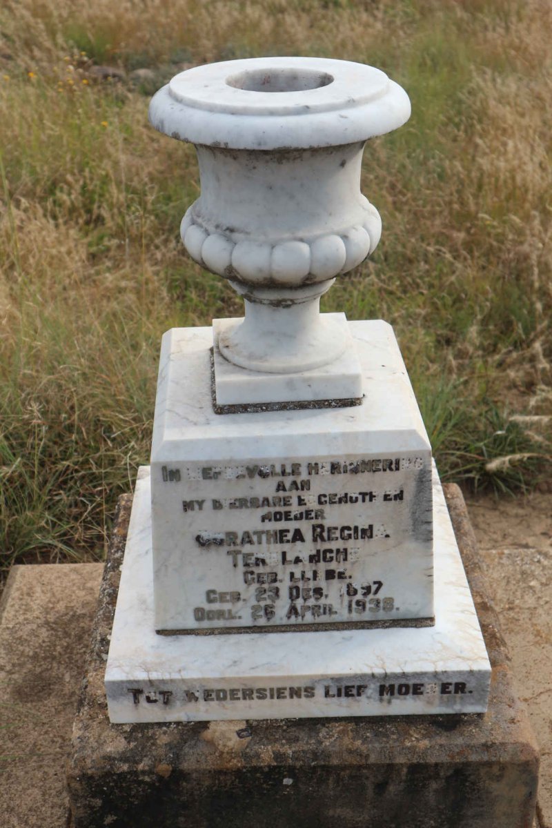 TERBLANCHE Dorathea Regina nee LUBBE 1897-1938