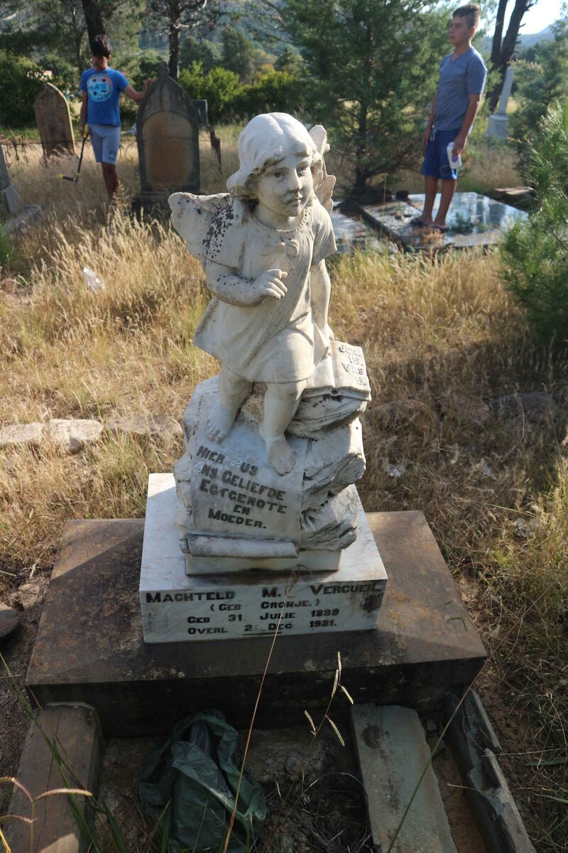 VERCUEIL Machteld M. nee CRONJE 1899-1921