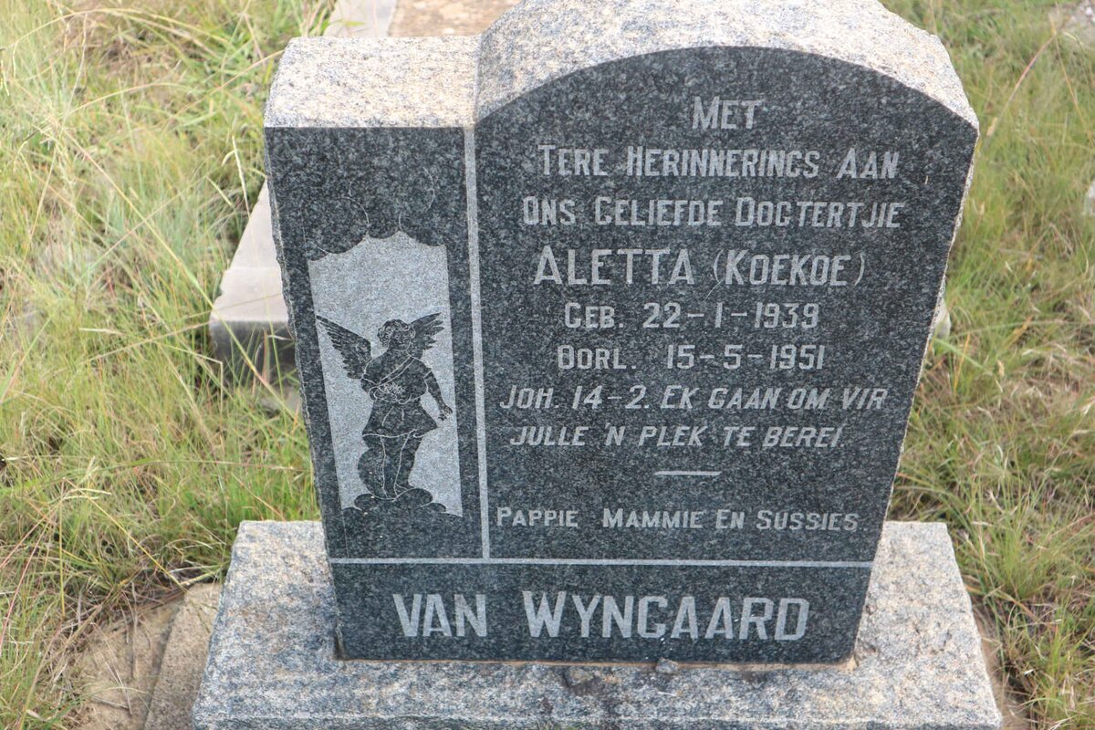 WYNGAARD Aletta, van 1939-1951