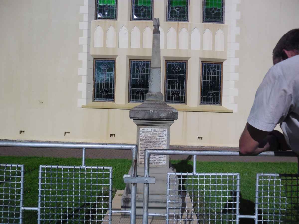 1. Overview on Anglo Boer War Memorial