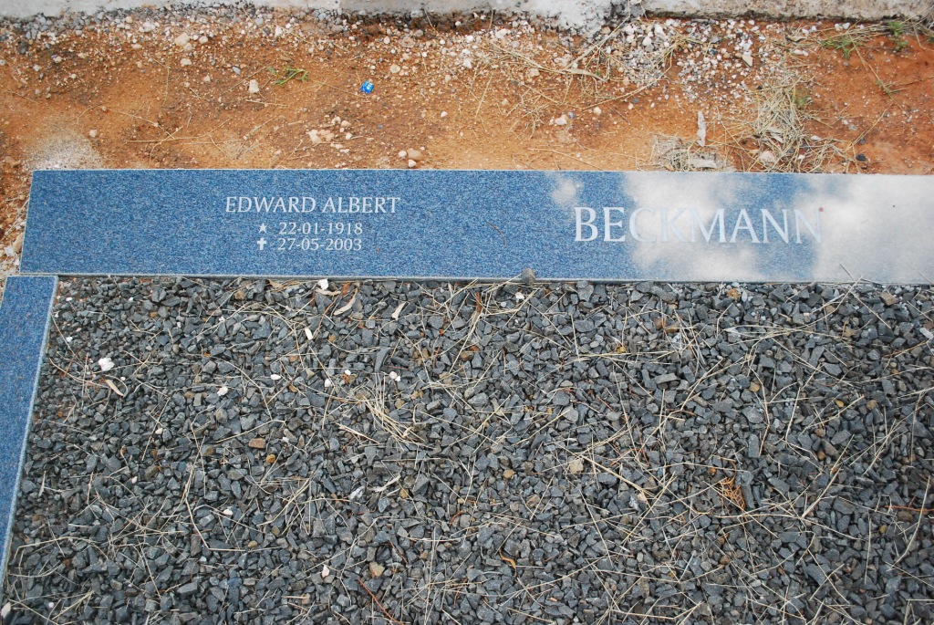 BECKMANN Edward Albert 1918-2003