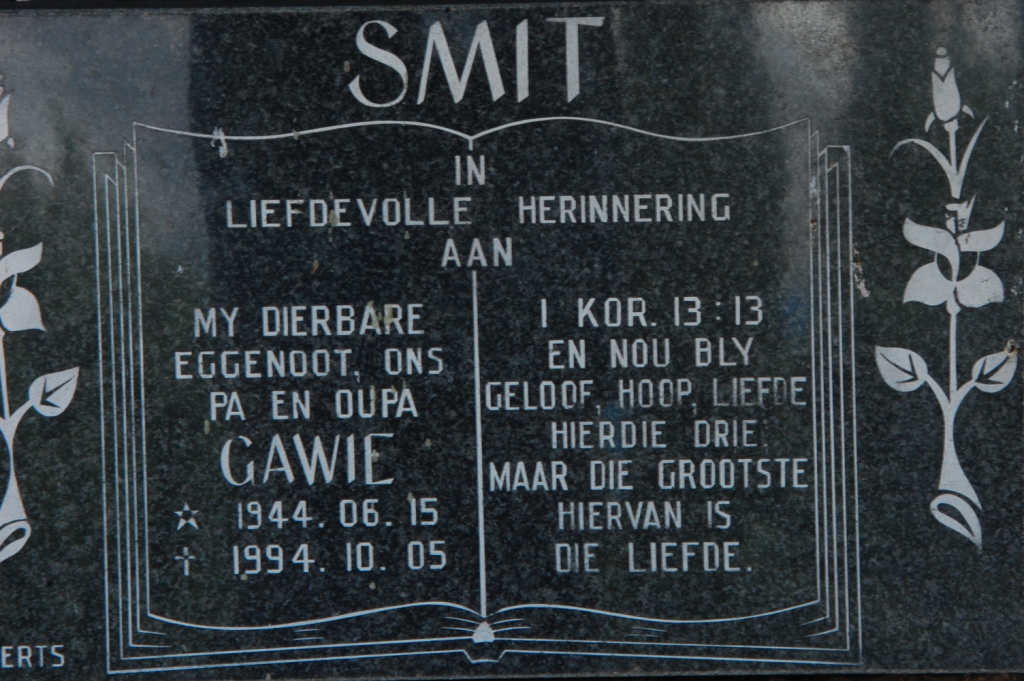 SMIT Gawie 1944-1994