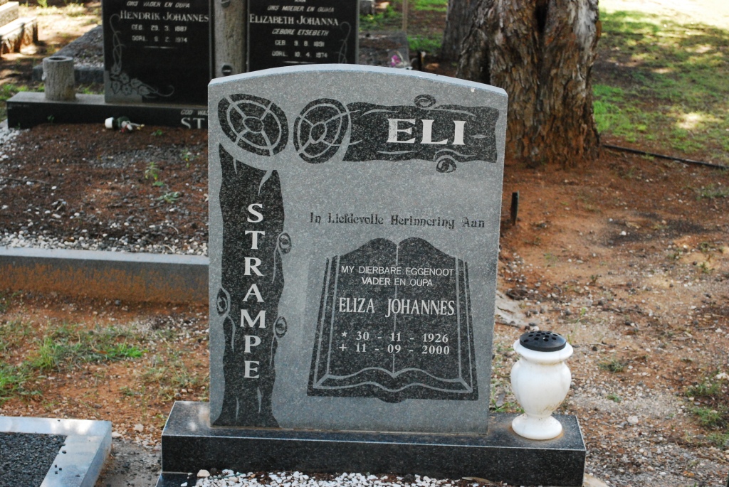 STRAMPE Eliza Johannes 1926-2000