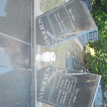 SCHOEMAN Izak Jacob 1898-1982 &amp; Maria Anna Hendrina 1893-1974