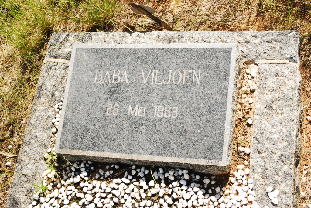 VILJOEN Baba -1963