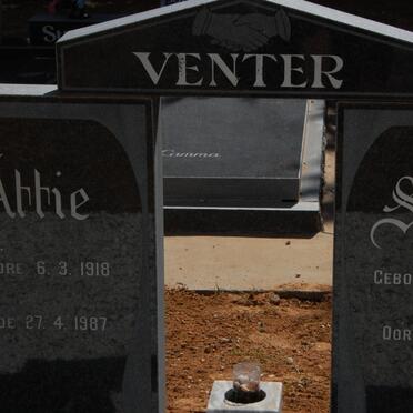 VENTER Attie 1918-1987 &amp; Sarah 1916-
