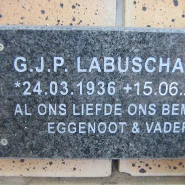 LABUSCHAGNE G.J.P. 1936-2015