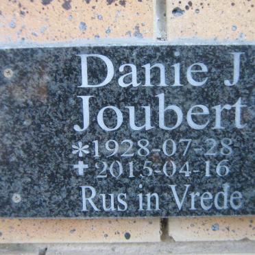 JOUBERT Danie J. 1928-2015
