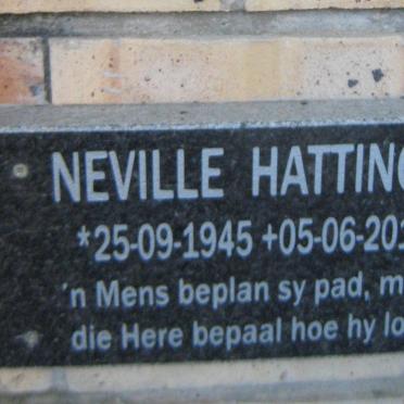 HATTINGH Neville 1945-2012