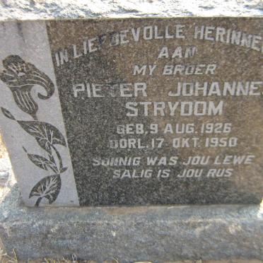STRYDOM Pieter Johannes 1926-1950