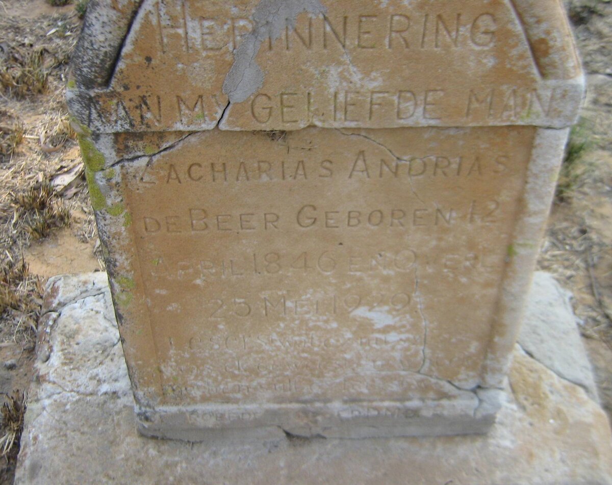 BEER Zacharias Andrias, de 1846-1929