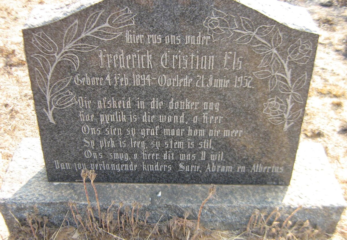 ELS Frederick Christian 1894-1952